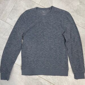 Rails Men's Heathered Blue Crewneck Sweater